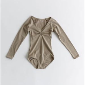 ARQ Paloma Leo bodysuit ~ Taupe ~ size L